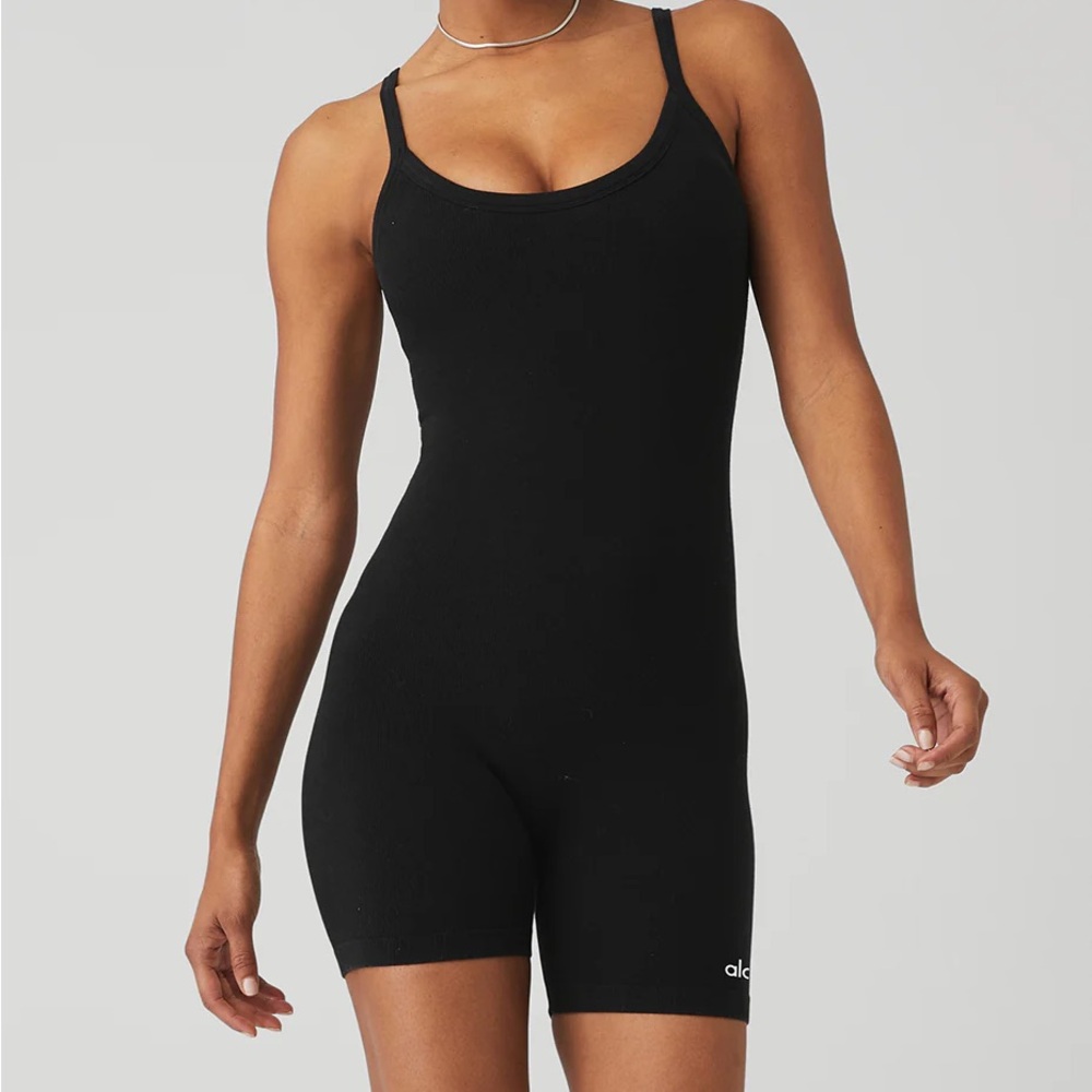 Alo yoga Seamless Ribbed Mellow Onesie